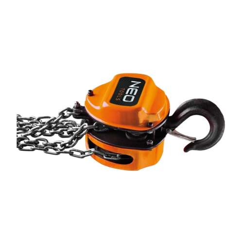 NEO Tools 3 tonnás láncos emelő, 3 méteres lánc, kézi emelés, nagy teherbírású