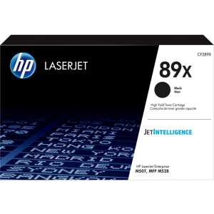HP 89X High Yield Black LaserJet Toner Cartridge CF289X - HP