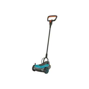 Gardena 14620-55 cordless lawnmower, 22/18V P4A, blue and black, with orange handle - Gardena