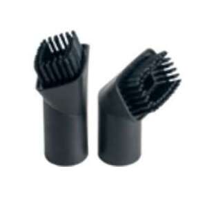 Aspico 500304 small brush for vacuum cleaner, black bristles, 35 mm diameter, for hard to reach places - Vacuum Cleaner Accessory