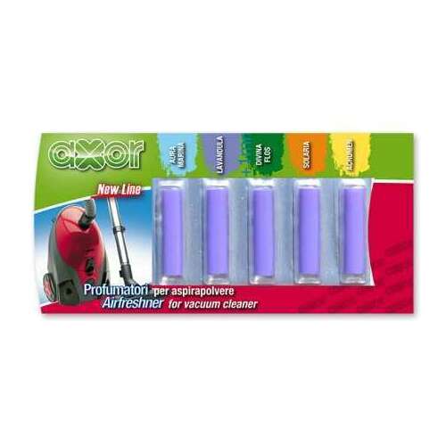 5 balení osviežovačov vzduchu do vysávača s vôňou levandule Axor