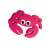 SES Creation Tiny Talents Aqua bath fishing game, red crab