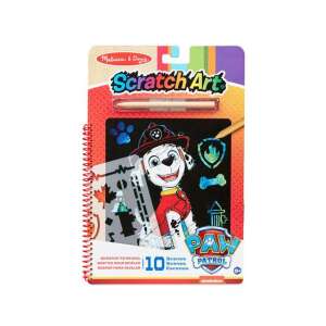 Melissa & Doug Paw Patrol Scratch Art Aktivitätsbuch mit 10 Szenen - Kunst & Hobby
