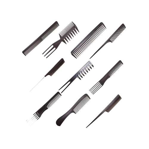 Hairdresser Combs Set x10