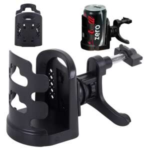 Uchwyt samochodowy na kubek, uniwersalny, czarny 75403667 - Pojazd i części