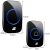 Malatec Wireless Doorbell IP44, with 60 Melodies and 300m Range, Waterproof, IP44, Black 80033415
