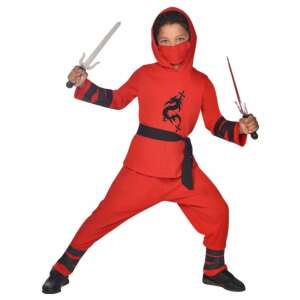 Red Ninja jelmez gyerekeknek 12-14 éves korig 158 cm 61774030 