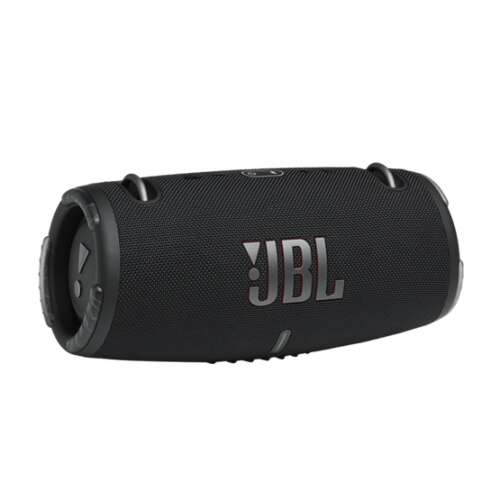 Difuzor Bluetooth portabil JBL Xtreme 3, negru, vedere laterală