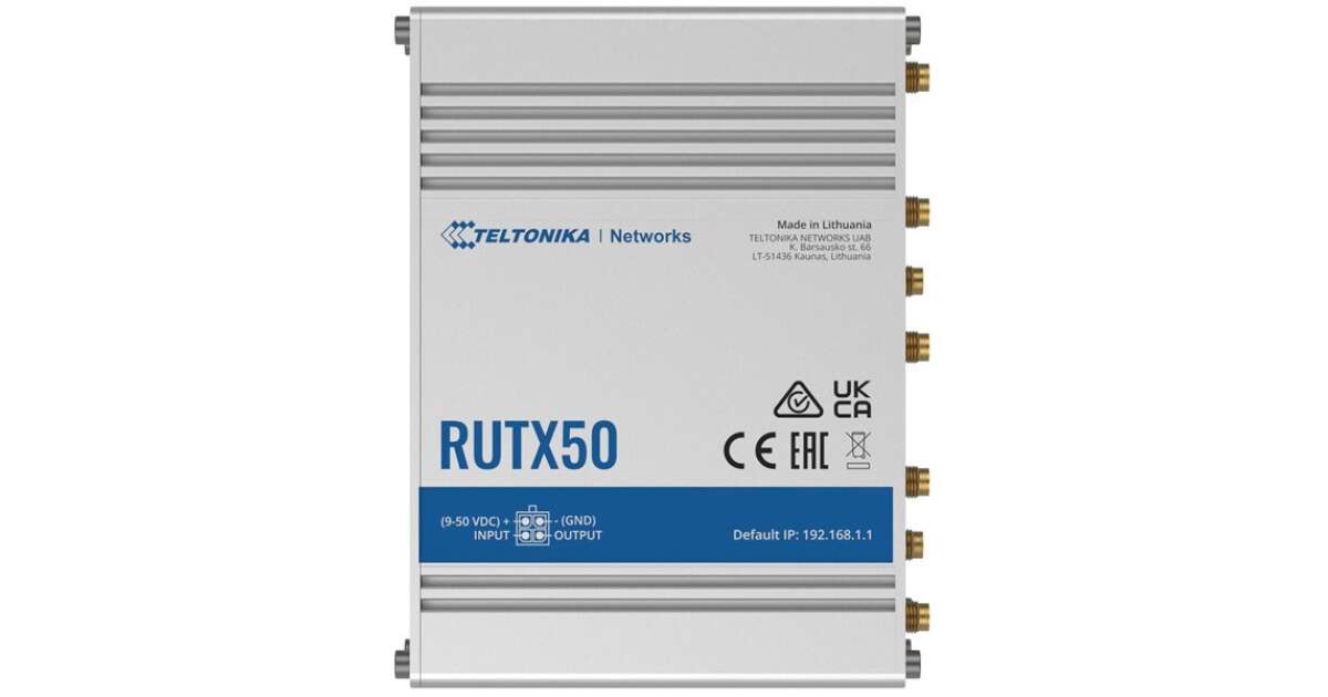 Teltonika Rutx Xgbe Lan Xminisim G Dual Band Vezet K N Lk Li