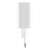 Xiaomi Mi 20W USB-C charger adapter, white, bottom view