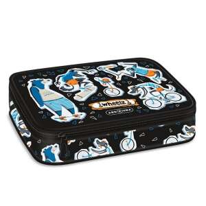 Ars Una Wheelz többszintes tolltartó vicces állatos mintával - Ars Una