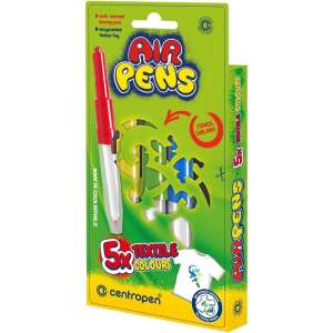 Set markere de suflat pentru textile Air Pens, 5 bucati 65178518 Pixuri cu vârf de fetru