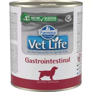 Vet Life Gastrointestinal Nassfutter für Hunde, 300g Dose, für Hunde mit empfindlichem Magen, von Farmina Pet Foods - Nasses Hundefutter