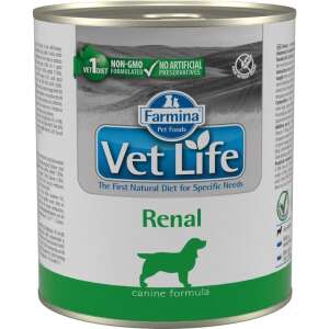 Hrană umedă pentru câini Vet Life Renal, 300g cutie - Hrană umedă pentru câini