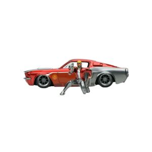 Star-Lord figurine with 1967 Shelby GT-500 model car - Kids's play car