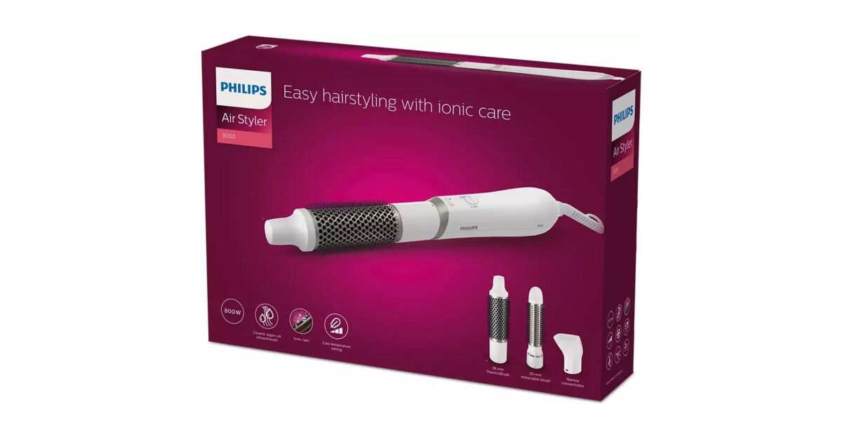 Philips BHA303/00 Air Styler 3000 hot air styling