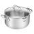 Tefal Duetto+ 20cm stainless steel pot with glass lid, closed