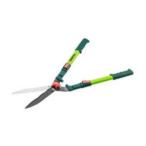 Verto 15G312 Telescopic Hedge Shears with 200mm Wavy Blades - Verto
