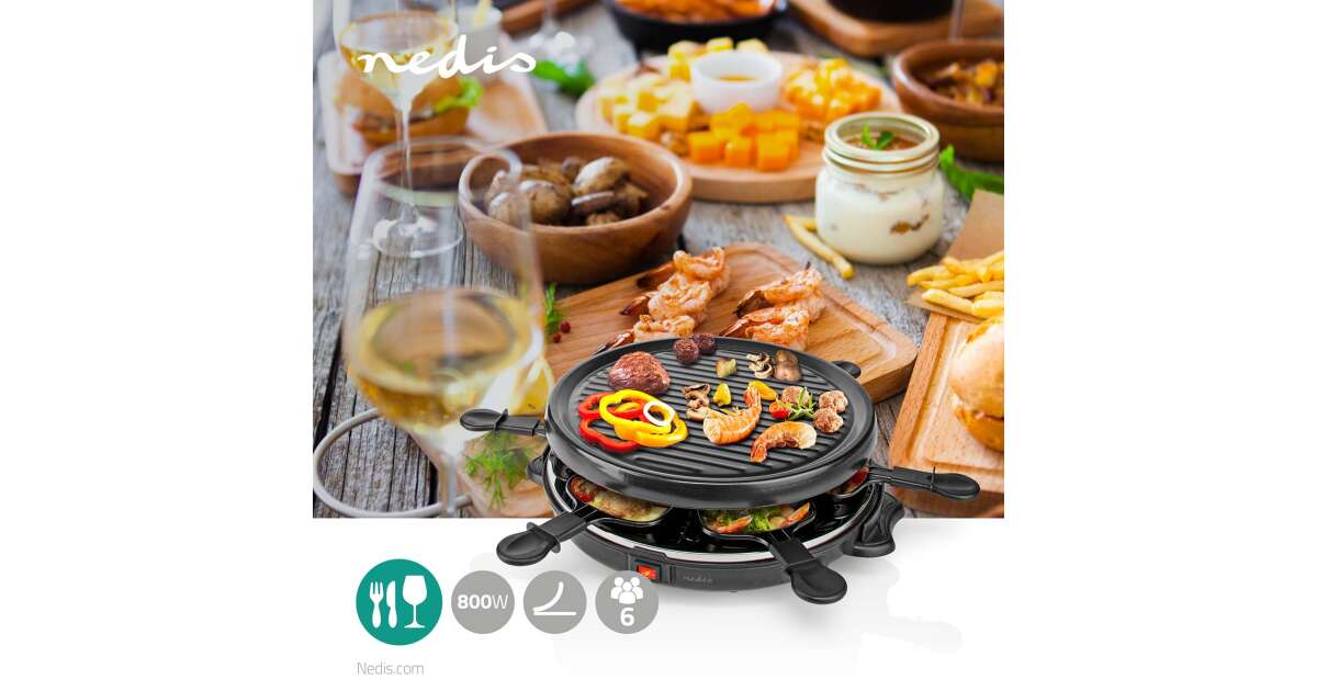 Raclette 4 Personas - Raclette Grill 4 Personas con 4 Mini