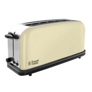 Russell Hobbs Colours Plus+ Cream Long Slot Toaster - Toaster and Blender