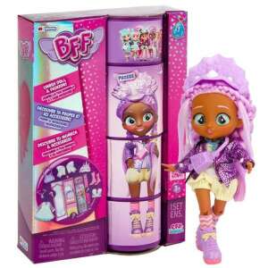 Кукла Cry Babies BFF S1 - Phoebe, лилава рокля, 20 см височина, в опаковка - Cry Babies