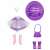 Cry Babies BFF S1 Baba - Katie doll accessories: purple dress, hat, boots, bag, socks, necklace