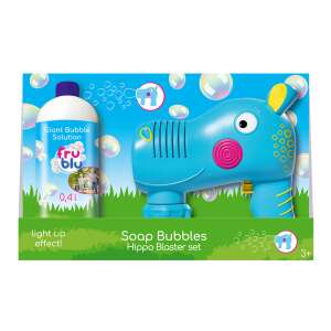 Fru Blu Hippo Blaster Sada fúkača bublín s 400ml roztokom na bubliny - Bublifuky