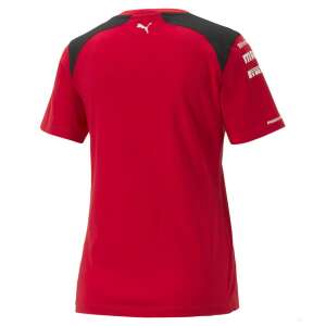 Ferrari környakú póló, Puma, csapat, női, piros, 2023 61809363 Női pólók