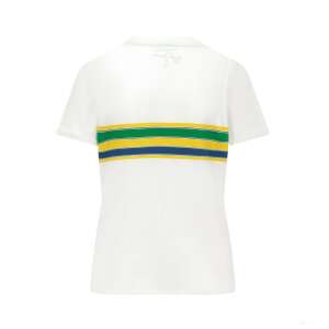 Ayrton Senna  Womens Stripe Póló 2022 61809708 Női pólók