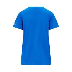 Mercedes környakú póló, George Russell logó, kék 61875967 Női pólók