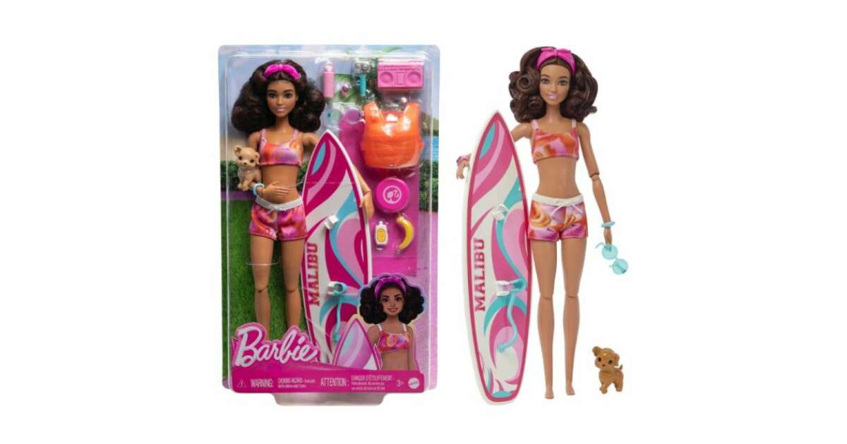 Mulboyne on X: Mattel has produced a Barbie doll based on surfer