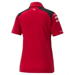 Ferrari galléros póló, Puma, csapat, női, piros, 2023 61811384 Női pólók