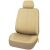 Pokrowiec na fotel samochodowy Eco Leather Beige - Przednie siedzenie