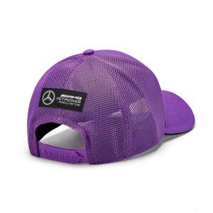 Mercedes kamionos sapka, Lewis Hamilton, lila 61818139 Férfi baseball sapkák