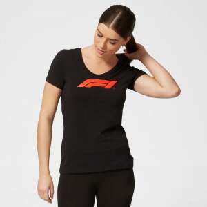 Formula 1 Női Póló, Formula 1 Logo, Fekete, 2020 61820022 Női pólók