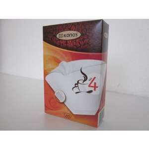 Konos coffee filters, size 4, 100 pieces, for 4 cups - Coffee Maker Accessory