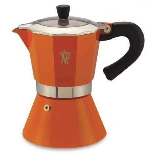 Pomarańczowy ekspres do kawy Ghidini 1357V Bellexpress, 6 filiżanek