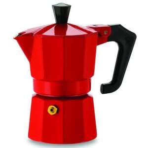 Czerwony ekspres do kawy Ghidini 1361V Italexpress na 1 filiżankę - Ekspres do kawy z wylewką