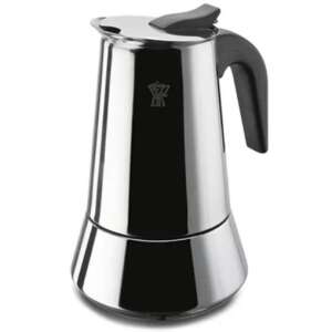 Cafenieră cu piston Ghidini 1388 Steelexpress, 6 persoane, din oțel inoxidabil - Aparat de cafea cu gura de scurgere