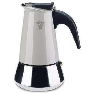 Ghidini 1388V Steelexpress Induction Stovetop Espresso Maker, 6-cup, Grey - Stovetop espresso maker