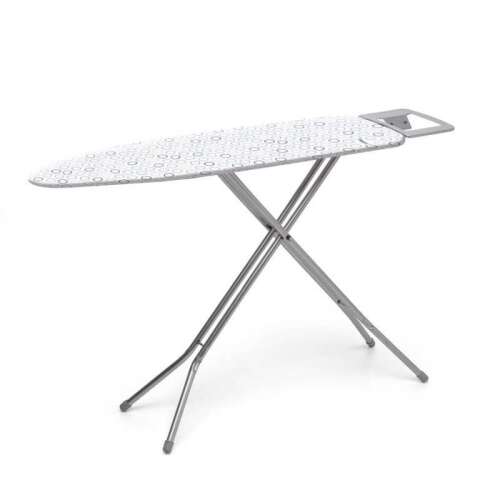 Rayen 6133 adjustable height ironing board, 113x34cm, with a patterned cover