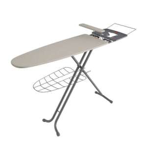 Rayen 613801 ironing board for steam station, 120x41 cm, adjustable ironing board, non-slip, with built-in sleeve iron - Rayen