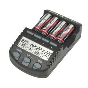 Technoline BC700 4-bay rechargeable battery charger for AA and AAA batteries - Computers and Accessory