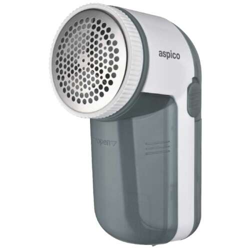 Aspico SC921 fabric shaver, battery powered, removes lint and fuzz from clothes