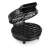 Tristar WF3089 Football Waffle Maker, 1200W, black, open