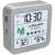 Technoline WL1020 digital air quality monitor, gray, showing air quality, temperature, humidity, and time