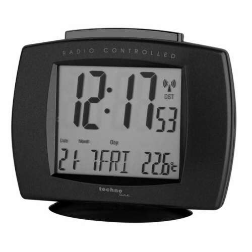 Technoline WT 189 ceas cu alarmă radio negru
