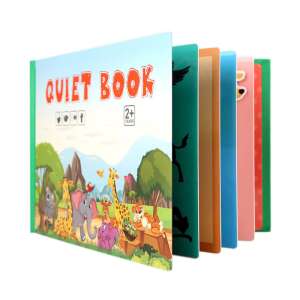 Montessori csendeskönyv gyerekeknek - állatok 61823845 Fejlesztő játék bölcsiseknek
