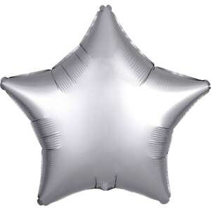 Silk Silver csillag fólia lufi 48 cm 61823898 
