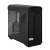 Fractal Design Torrent computer case, black TG Light, side view with mesh grille